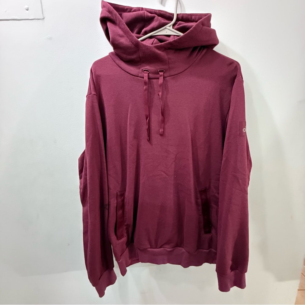 Alo highline hoodie burgundy